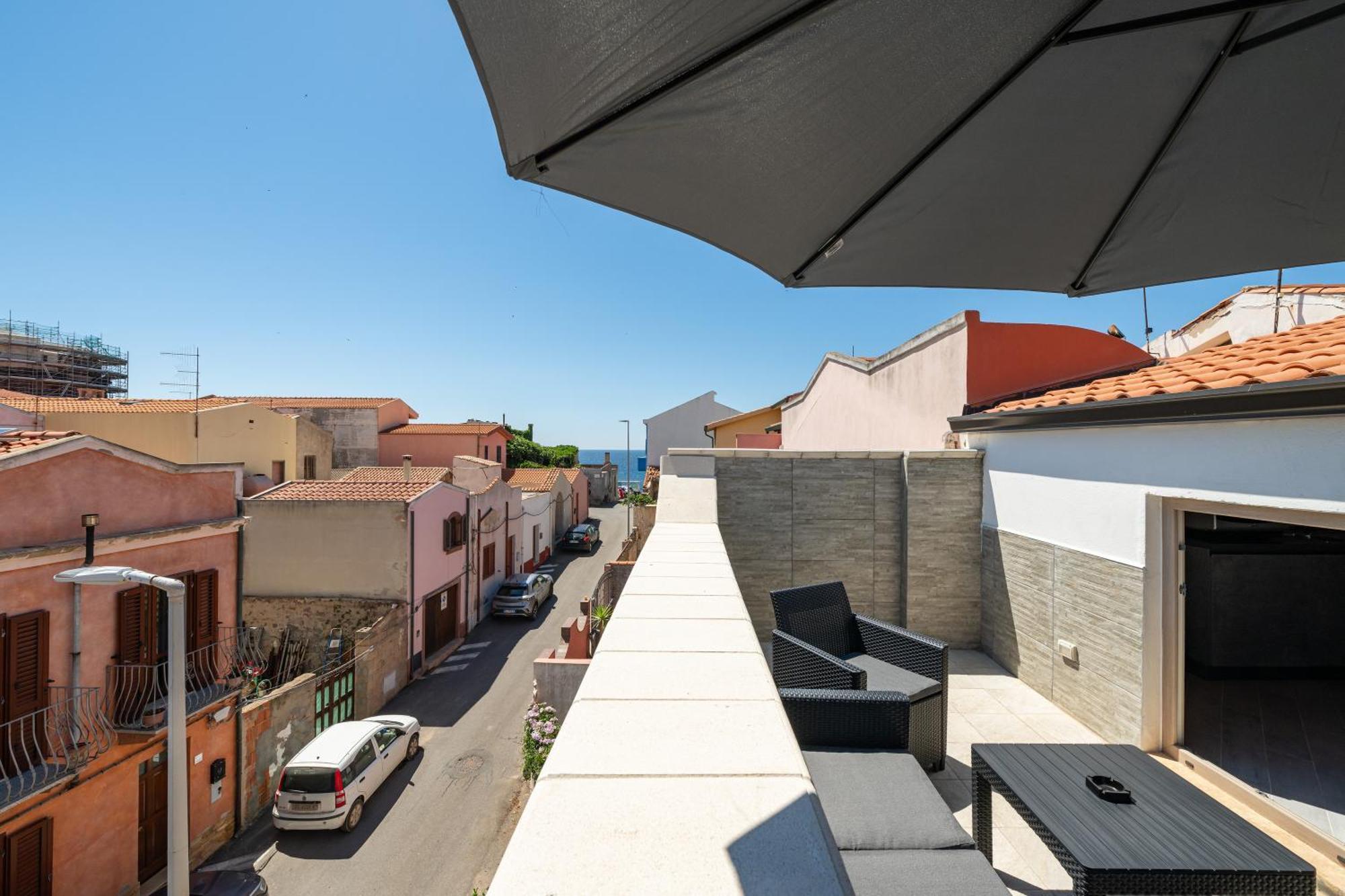 Villa Sea View Portoscuso Exterior foto